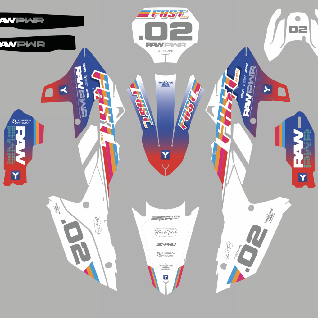 kit deco yamaha yzf sunshine 2023 2025